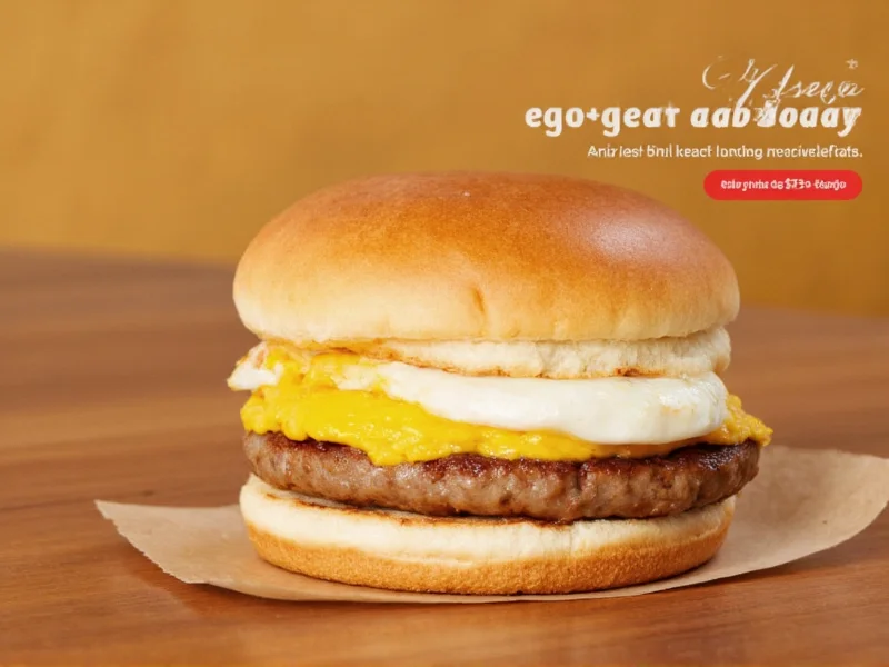 Sausage Egg McMuffin Price: Current Costs & Regional Breakdown