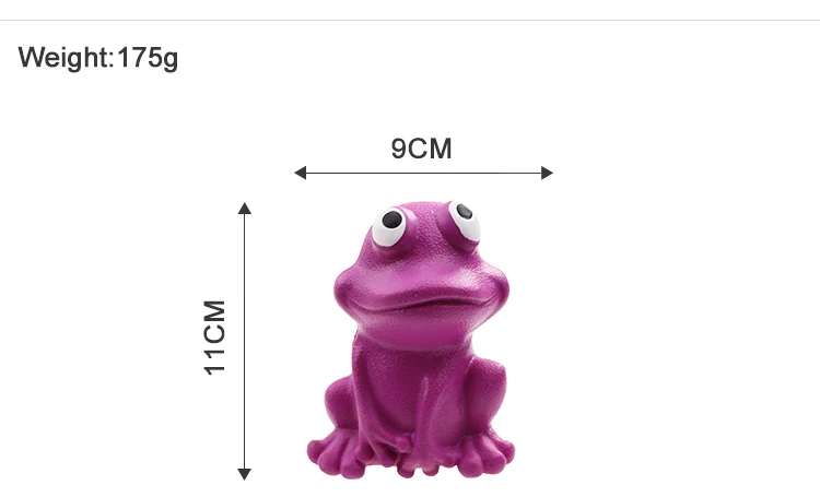 rubber dog  toy   Rubber indestructible frog toy manufacturers custom rubber toys