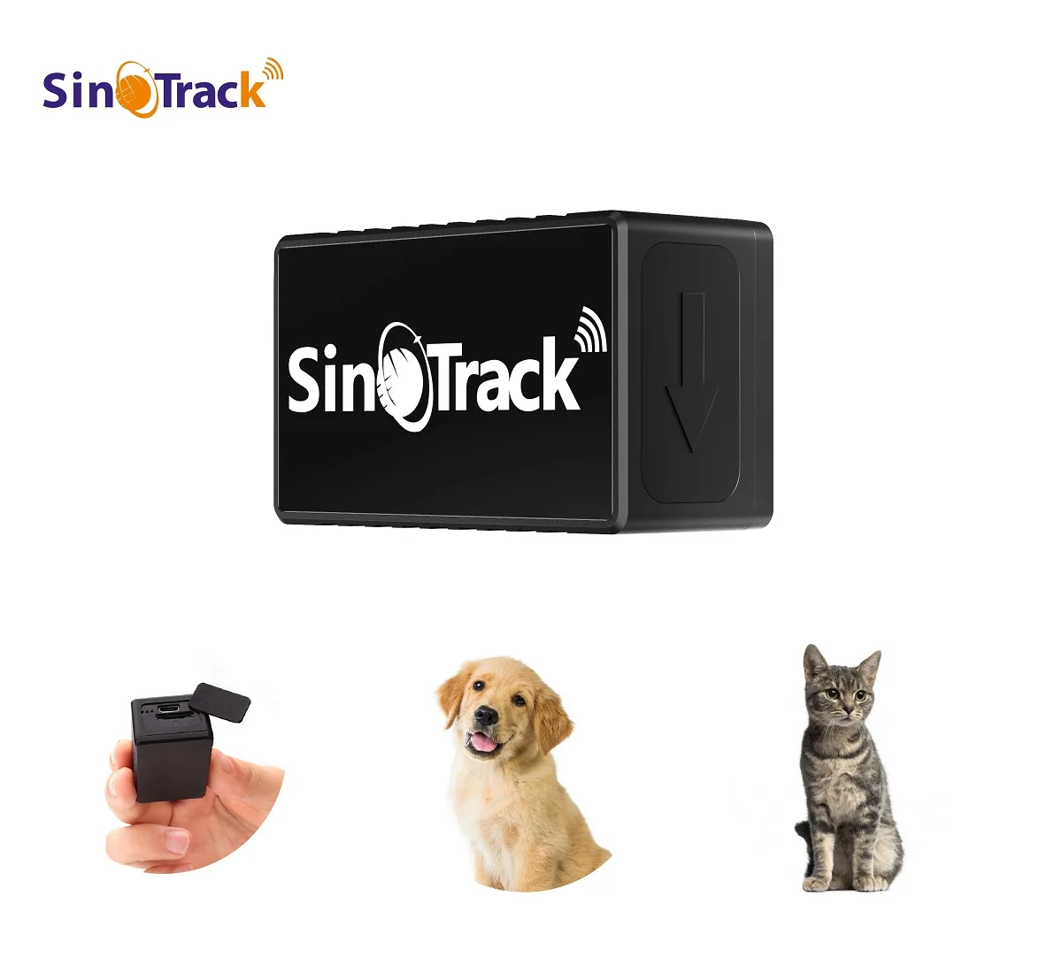 

SinoTrack Mini Portable Dog Tracker ST-903 Small Size Tracker Wireless Pet Personal Vehicle GPS Tracking Device