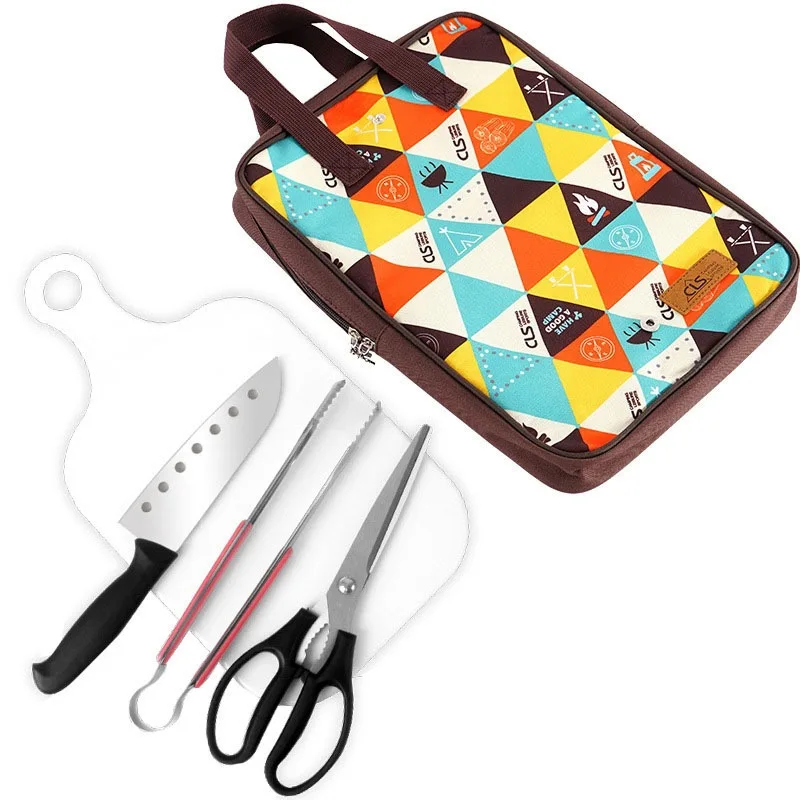 

Camping Kitchen Cookware Utensil Storage Bag Picnic,Outdoor Polyester foldable canvas storage bag zipper,utensil travel bag, Customized color