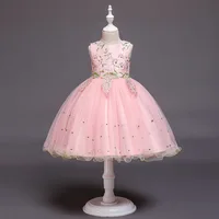 

Latest Party Gowns 9 Year Old Children's Birthday Wedding Flower Dresses