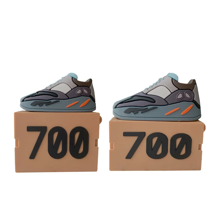 

Factory Hot Sale 2021 2022 Fashion Silicone Shoe Box AJ Style For Airpod Case For Airpods pro Case For Airpods Case 2 3 pro, Multi colors