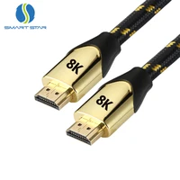 

High Speed Hdmi 4K a to a ABS Shell Hdmi 2.1 bare Copper Cable With Ethernet Nylon Mesh 18gbps