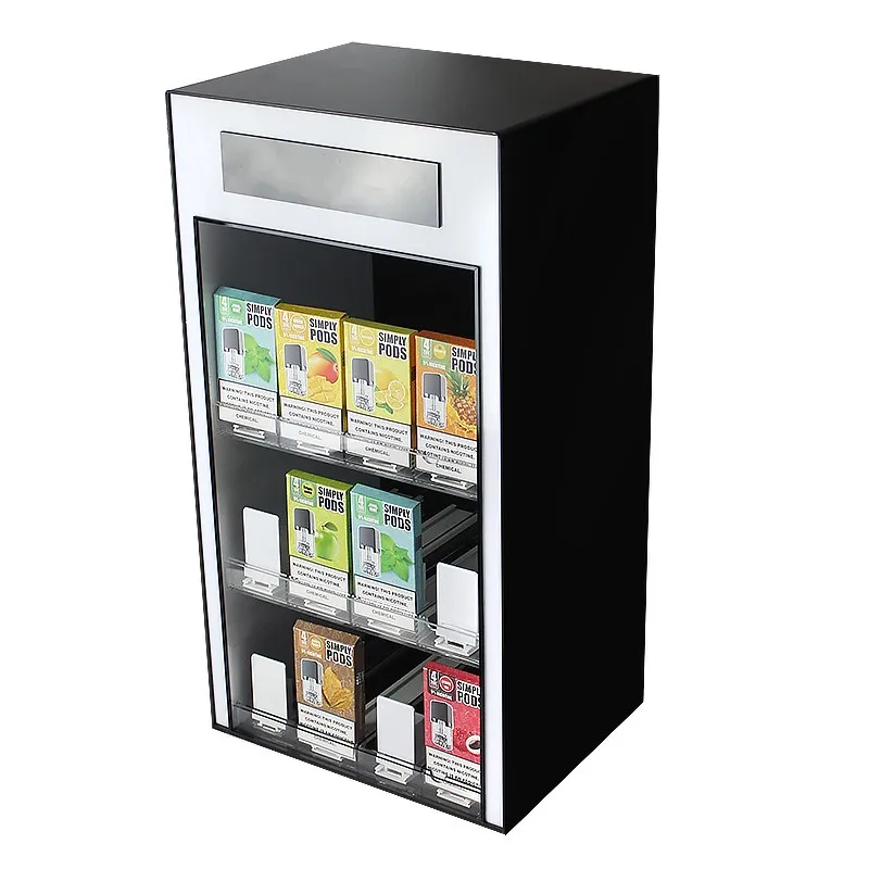 Custom Acrylic E Cigarette Display Show Case Led Light Phone Accessory