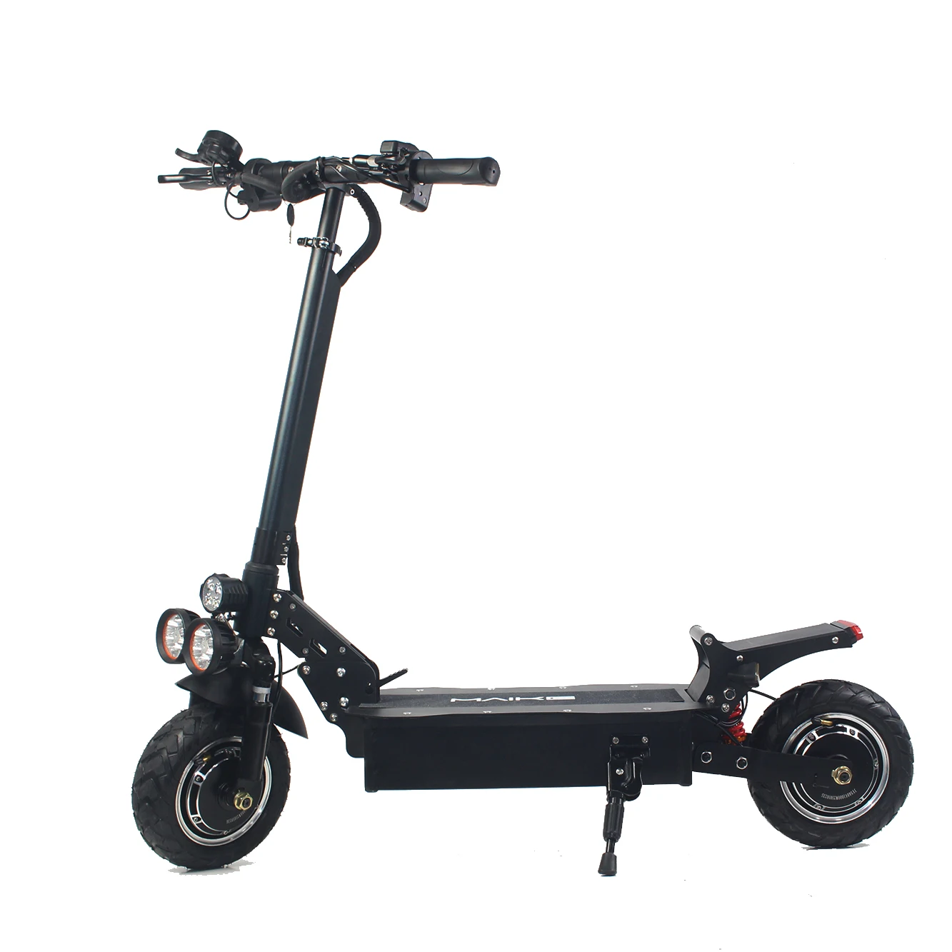 

Daily use Maike MK6 48V kick scooter 2000w dual motor 10 inch off road electric scooter escooter, Black