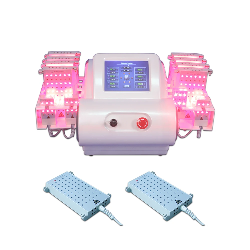 

Arm Belly Slimming Lipo Laser Machine 12Pad 60w Cellulite Removal diode laser