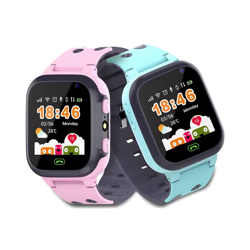 

Smart watch 2021Waterproof Kids GPS Watch Z5 Anti-lost safe tracker Android Watch SOS Call Phone Double Color Belt, Multiple colour