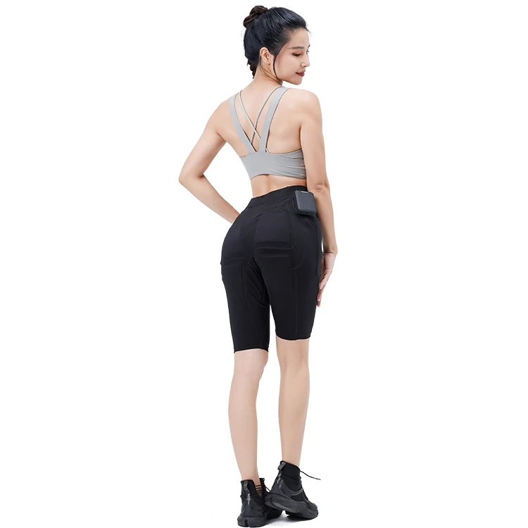 

Ems Fitness Pants Lift The Hips Trainer Body-Specific Training Improve Training Efficiency Loose Fat, Black
