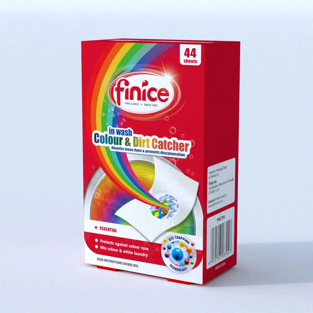 

Finice ESSENTIAL SERIES Colour Catcher Color Grabber Color absorption Wash Clothes All At Once Without Separating