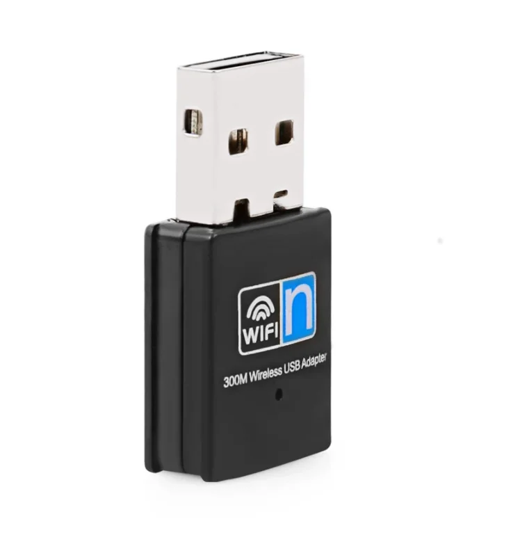 

Wireless RTL8192EU 300Mbps Wifi Adaptor High Quality Wifi Dongle usb, Black