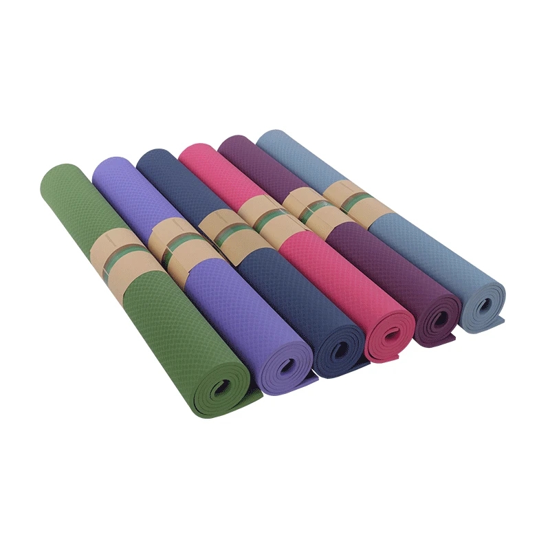 

Manufacturer Custom Logo Printing Yoga Mat Yoga Premium Quality TPE Gym Yoga Mat, Optional