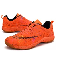 

High Quality Professional Microfiber Breathable Professional Tennies Badminton Shoes For Men And Women