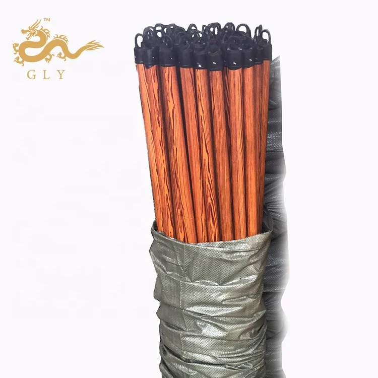 

Guangxi GLY Factory Cleaning Tools Wooden Palm Ekel Broom Stick