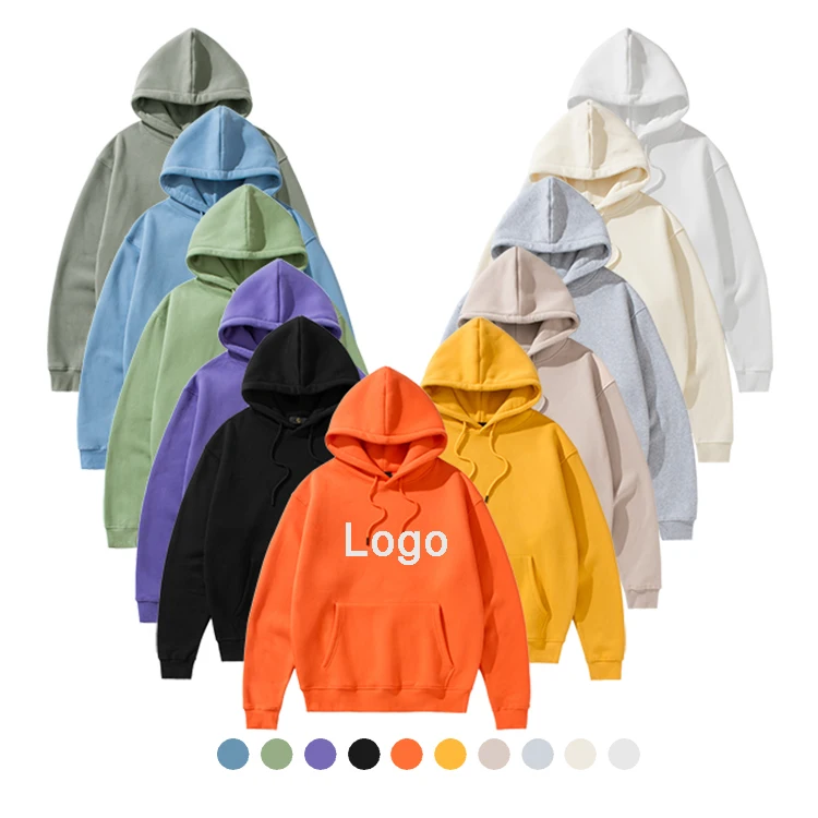 
Hot selling product cotton waffle knit hoodie sweater classic cheap winter hoodies  (62415372711)