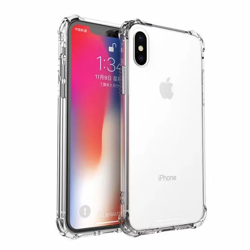 

Transparent Cell Phone Case Crystal Clear Acrylic Back Panel + TPU Bumper Shockproof Covers for iphone 12 pro max Strong Case
