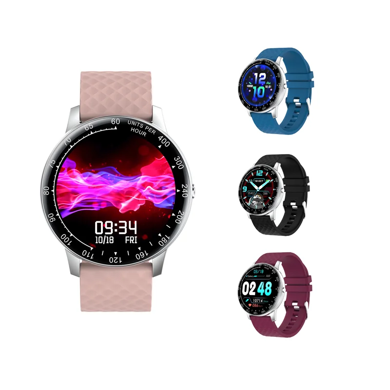 

2020 Smartwatch weather forecast Tracker Female Physiological cycle Reminder Pedometer Custom Dial heart rate Smart Watch H30
