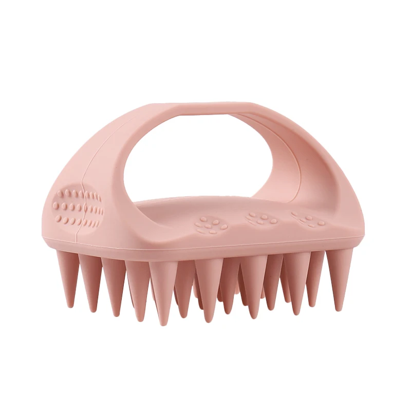 2025 Latest Shampoo Brush Recyclable Hair Massager Scalp Full Silicone Scalp Brush Eco Friendly Massager Detangling Hair Brush