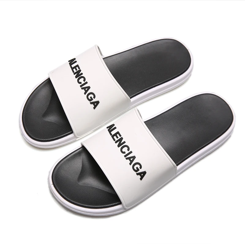 

2021 Wholesale new summer outdoor slippers antiskid thick bottom cool beach slides slippers of men, Optional