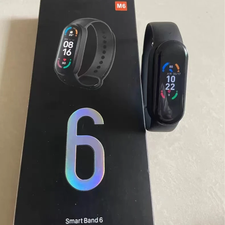 

M6 smart watch, Black white pink