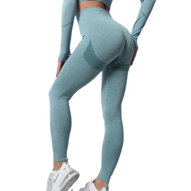 

Manufacturer Professional supply Women fitness yoga pants high waisted gym wear workout clothing seamless leggings, Customized colors