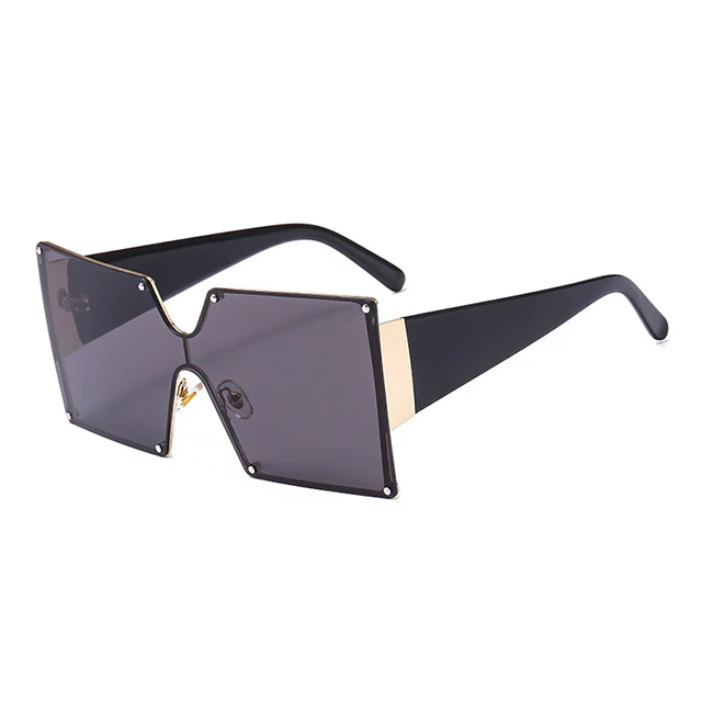 

DLL2052 Big Frame Sunglasses High Fashion Glasses Super Big Luxury Sun Glasses Protection Sunglasses lentes de sol