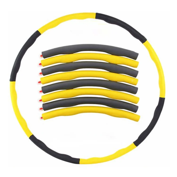 

Weighted Ring Exercise Portable Steel Detachable Adults Fitness Hoola Loop