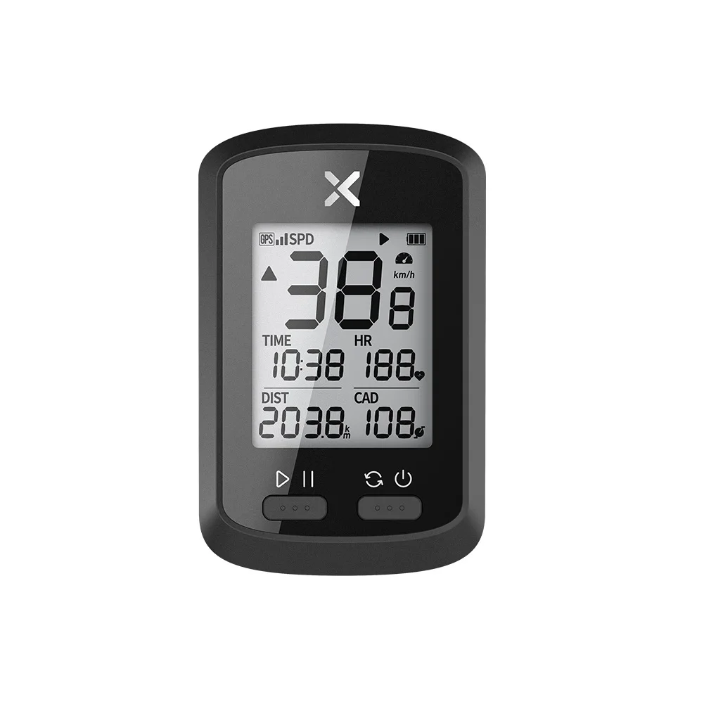 

Hot sale bike computer supporting Strava and TrainingPeaks App, Black