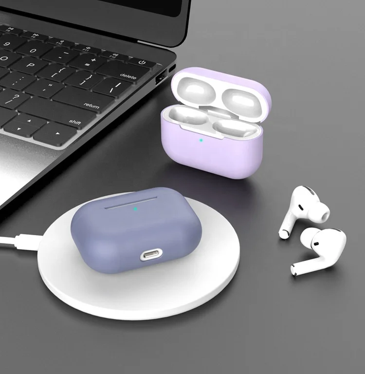 

Factory Wholesale For Airpods Pro 3 Generation Protective Sleeve Silicone New For Apple Earphone Anti-fall Protective Case, Colors customized
