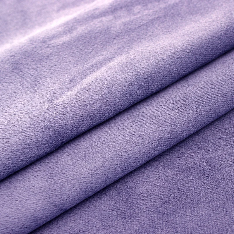 
Polyester Microfiber Super Soft Fleece Fabric For Garment And Blanket 