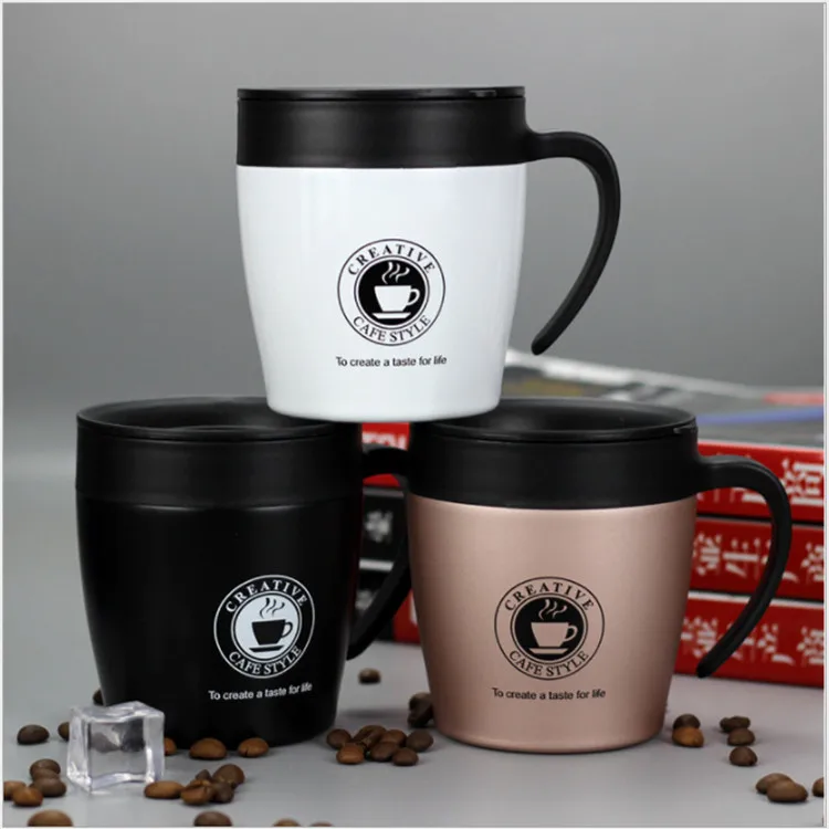 

shoutao tumbler cups in bulk coffee thermos flask vacuum tazas custom logo stainless steel water bottle with handle and spoon