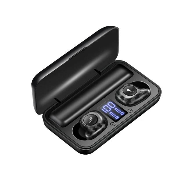 

M20 Tws IPX7 HD Voice Customize Logo Earphone Headphone Blut Tooth Earbuds For Summung, Black white