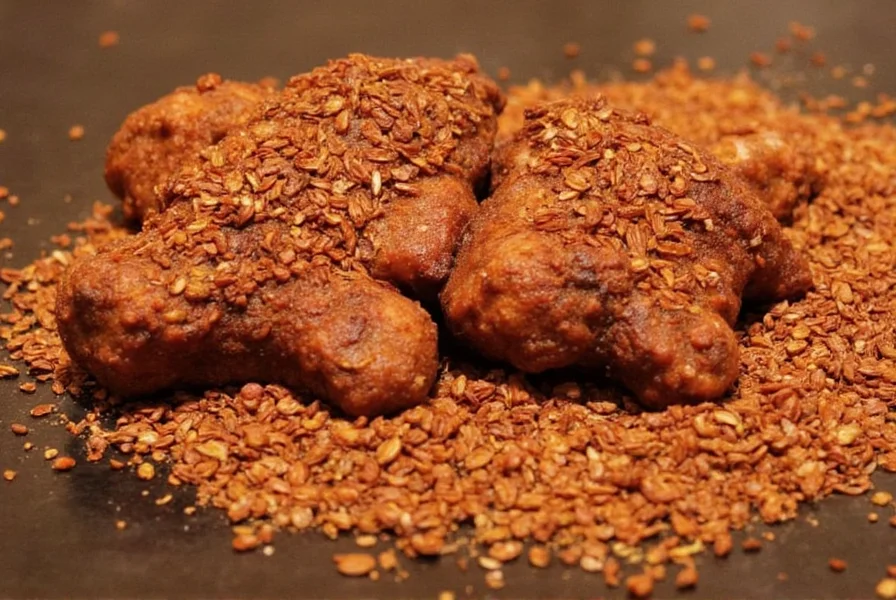 Spice Rack with Jerk Ingredients