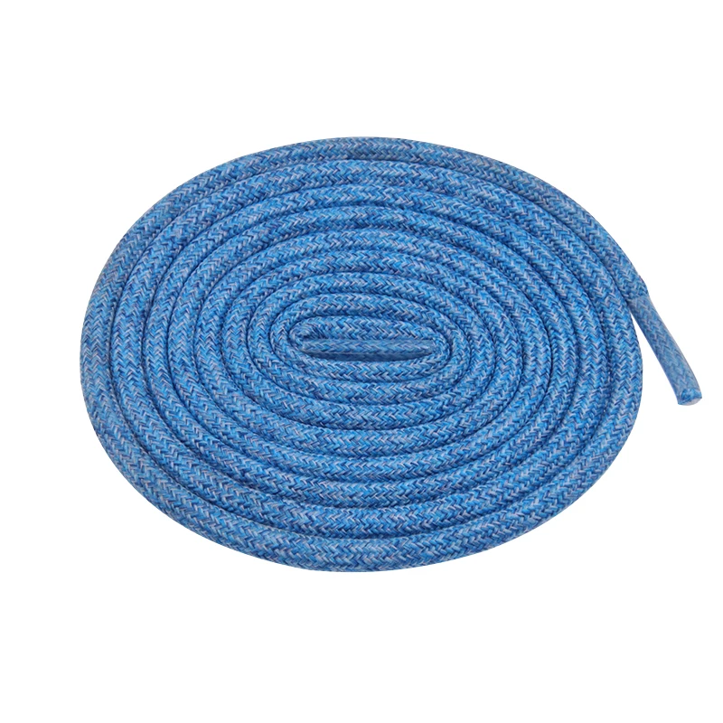 

Weiou Fashionable Round Variegated shoelaces 4-colors Mixed High Quality Polyester colorful shoelace.