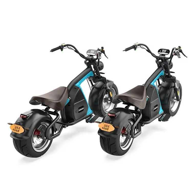 

2 wheel fat tire 18' motorcycle electric 60V motor scooter