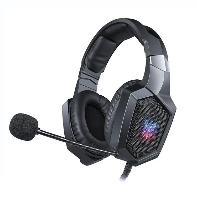 

New Arrival 2021 Popular 7.1 virtual Surround Sound Engine Headphone Gamer Headphones USB PS4 Headband Games Audifon, Black