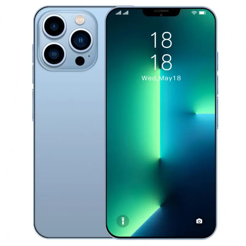 

i13 pro max luxury smart 5000mAh dual card mobile phone phone 13 pro max