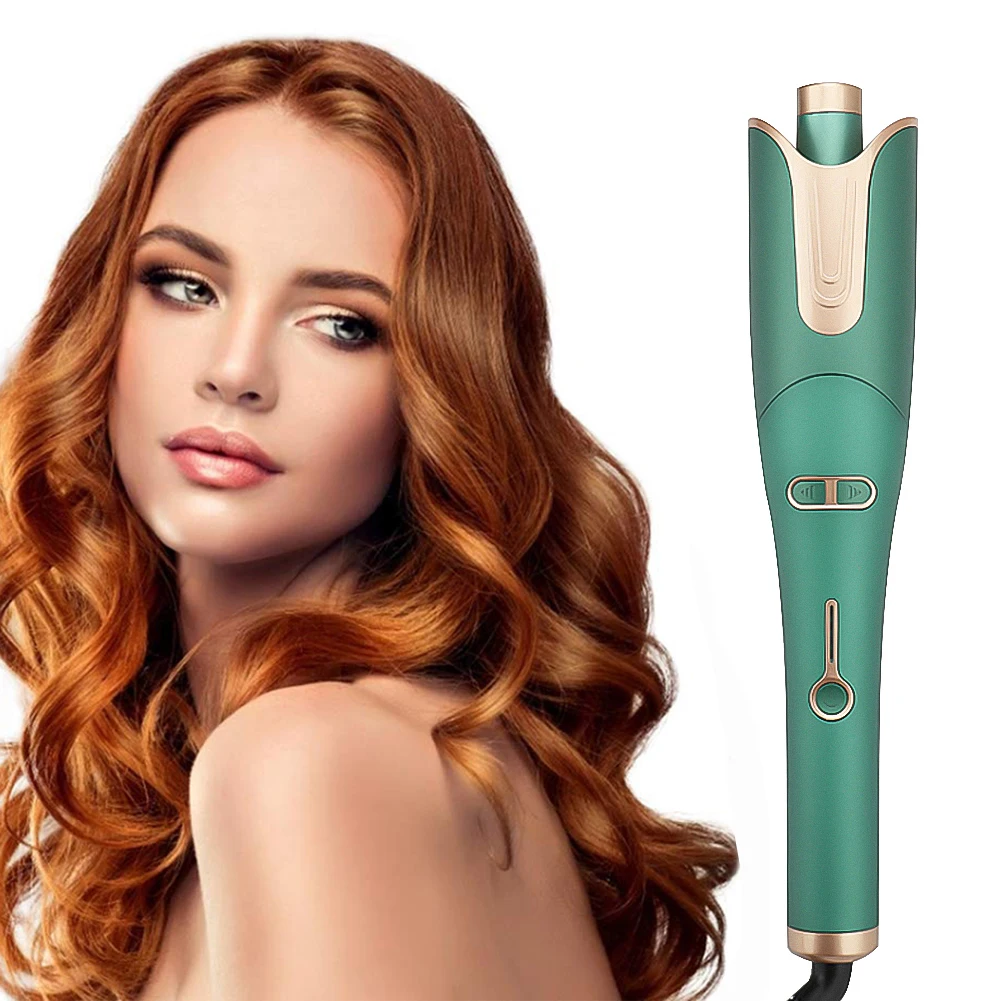 

GTP Two Way Rotating Automatic Hair Curlers Rollers Wand Electric Big Wavy Cordless Automatic Hair Curler, Customized