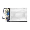 MoKo Fireproof Money & Document Bag Water Resistant Large Safety Bag Cash & Envelope Holder for Protection
