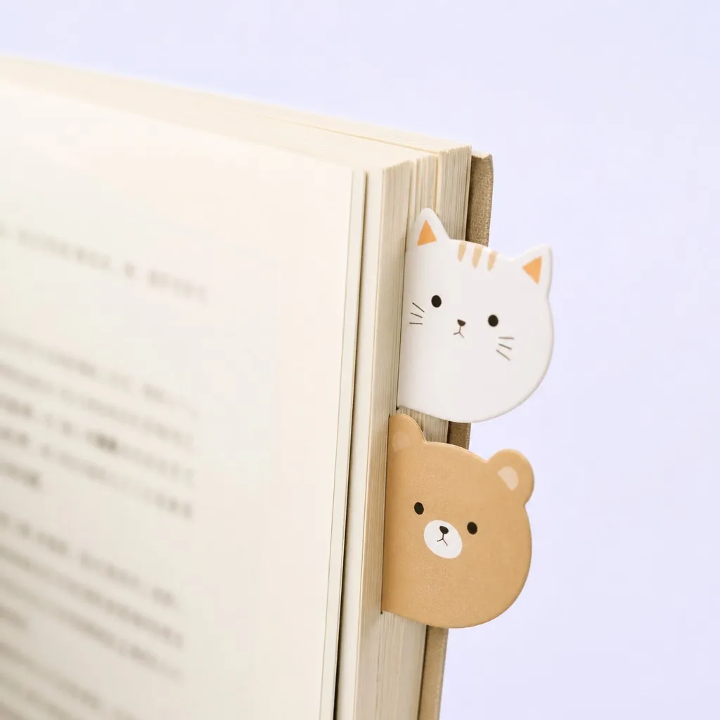 Cute Animal Shaped Book Index Bookmark Tabs