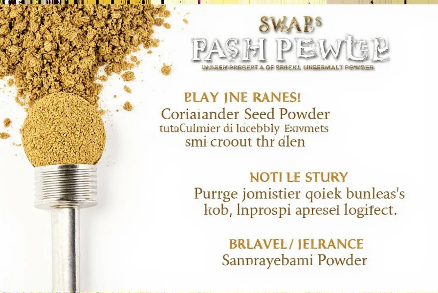 spice swap sos the ultimate guide to replacing coriander seed powder