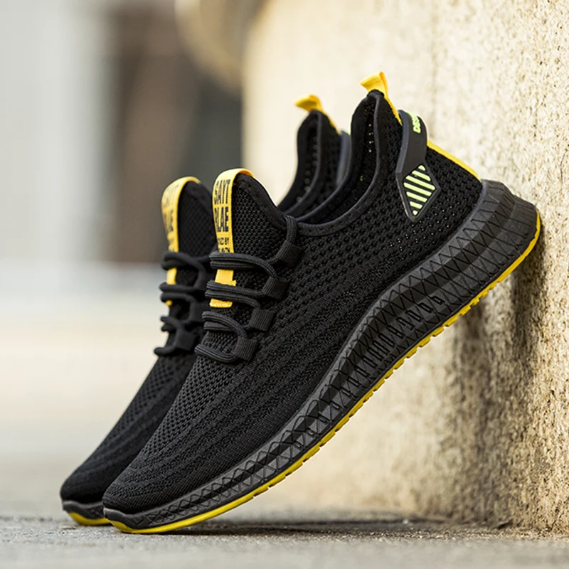 

China Cheap Custom Trainers Shoes Running Sport Men's Fashion Sneakers, Black / red / blue / others