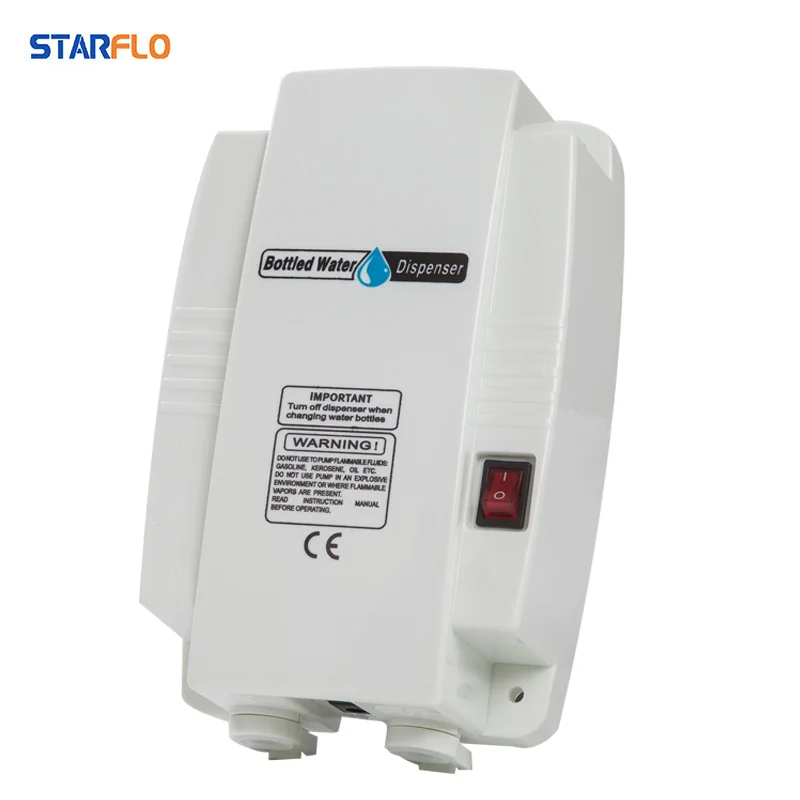 

STARFLO 230V 40PSI portable 5 gallon flojet mini dispenser system automatic bottle drinking water electric pump for refrigerator