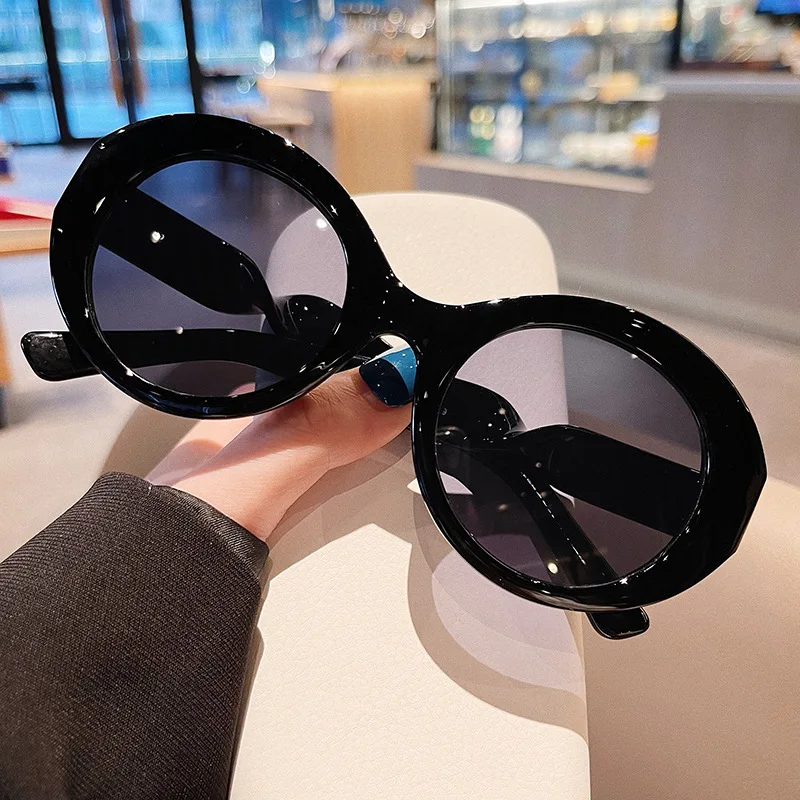 

LBAshades 2023 New fashion sunglasses oval frame sun glasses luxury brand designer sunglasses wholesale custom shades