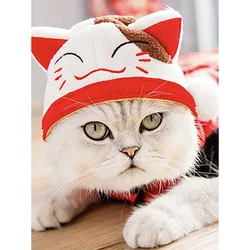 2021 Hot Sale Christmas Hats Bandana Bib Christmas Outfit Pet Hat