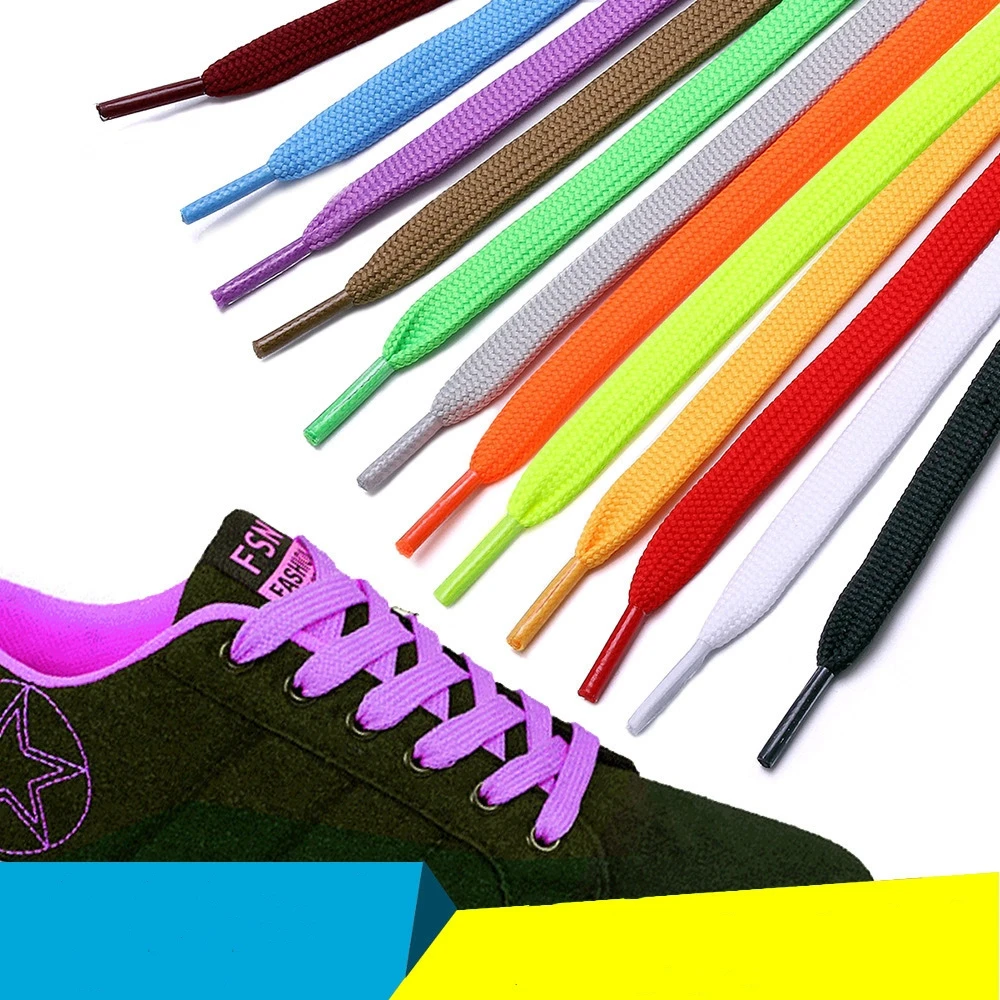 

Wholesale various size premium flat bulk football shoelaces for sneakers soccer shoes