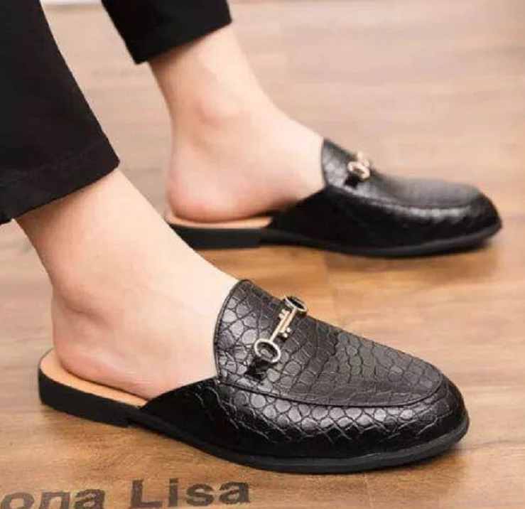 

0576 wholesale high quality men shoes china casual slip on shoes slipper