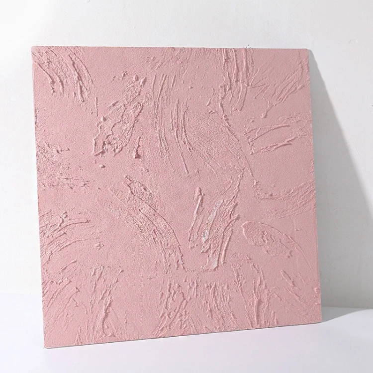 

60 x 60cm Retro PVC Cement Texture Pink Color PVC Photography Backdrop with Buckle