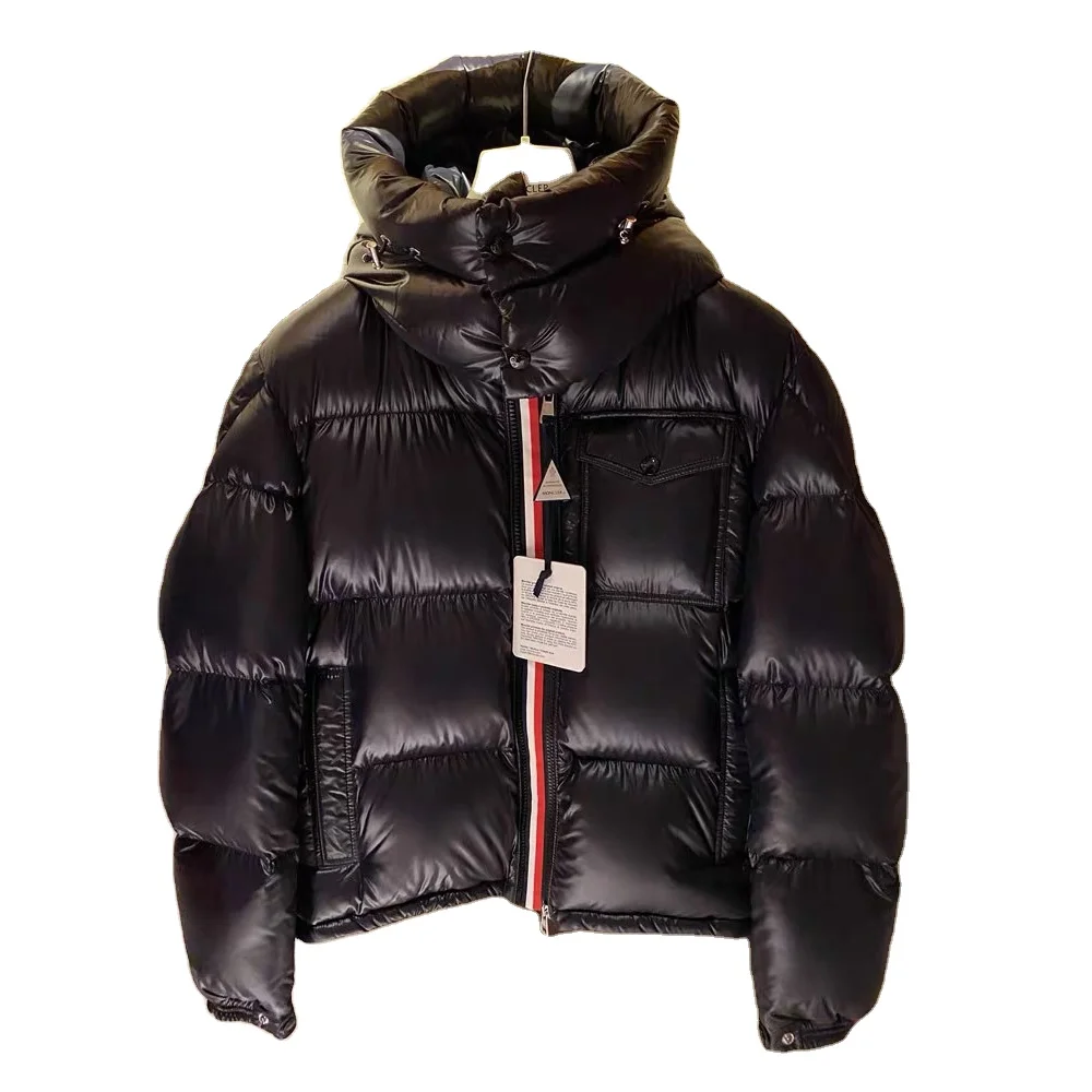 

Custom Black New Maya Short Down Jacket for Men Outerwear