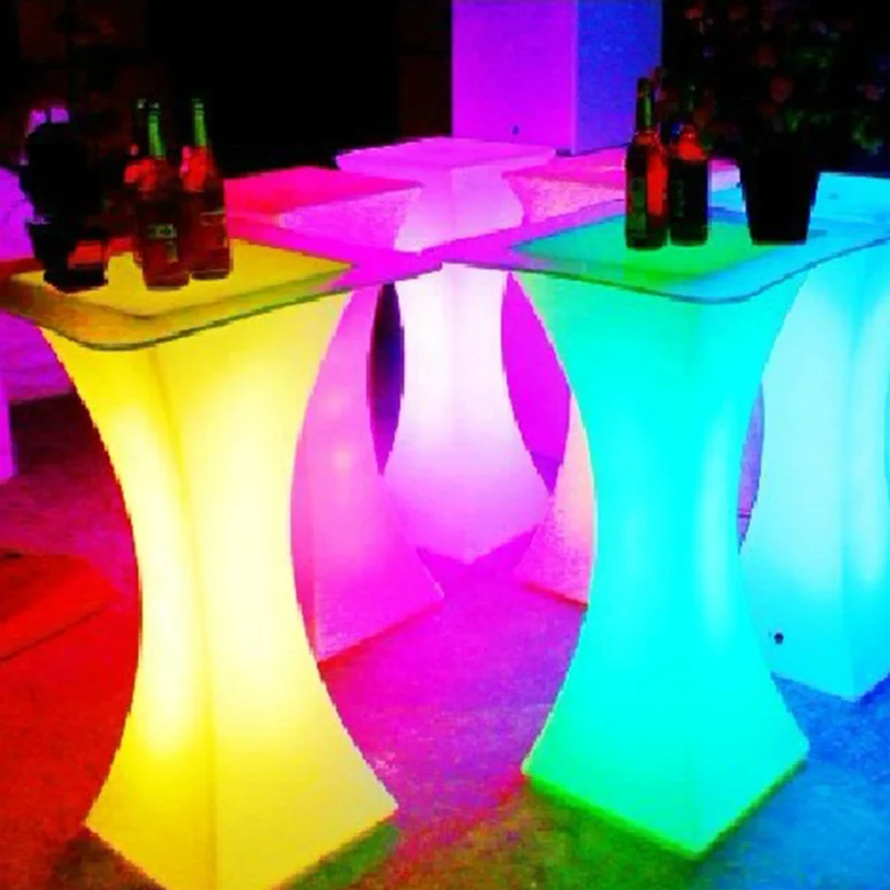 light up bistro table