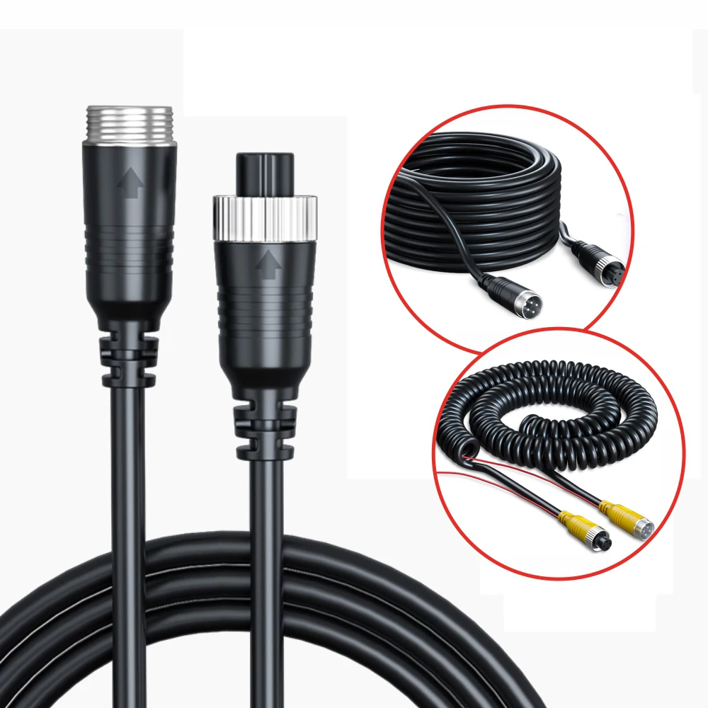 

Amazon Hot Selling Signal Stable 4-way Male And Female Plug Double Shielded Aviation Cable